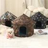 Cat House Waterproof Outdoor Winter Warm Pet Cat Cave Sleeping Beds Tent Home Foldable and Washable for Small Dog Puppy Supplies 3