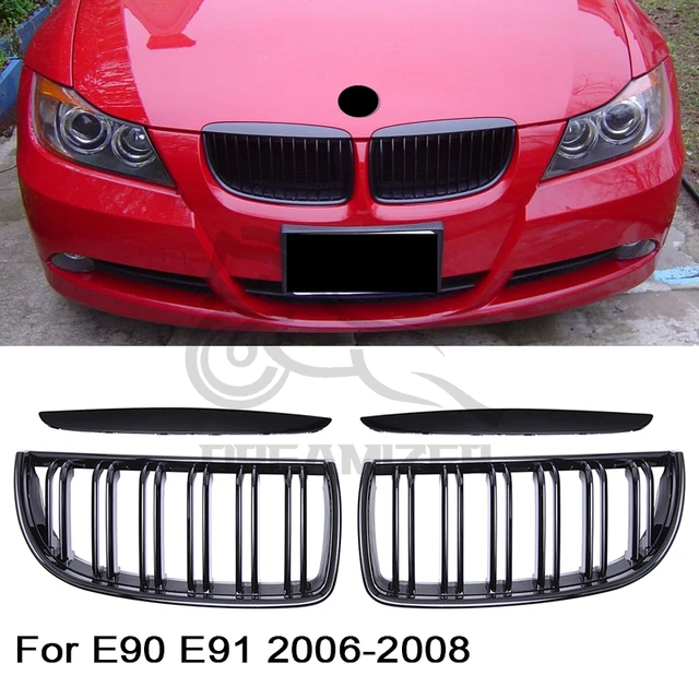 Car Front Kidney Replacement Grilles For BMW 3 Series E90 E91 320i