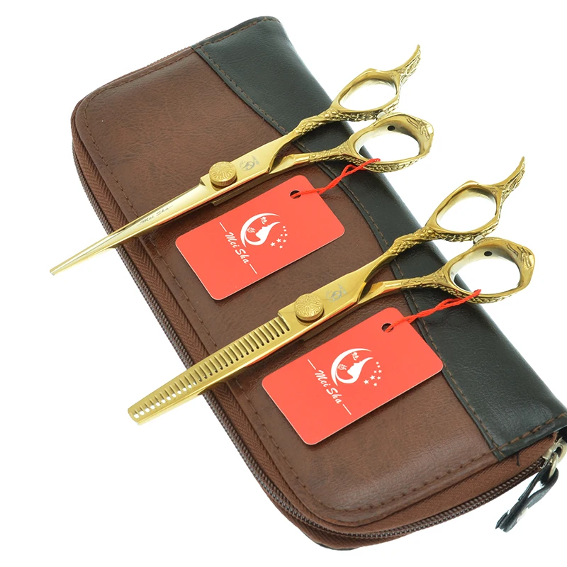 

Meisha 6 inch Sharp Edge Hair Scissors Set Salon Haircut Cutting Scissors Barber Shears Japan Steel Hairdressing Tools A0079A