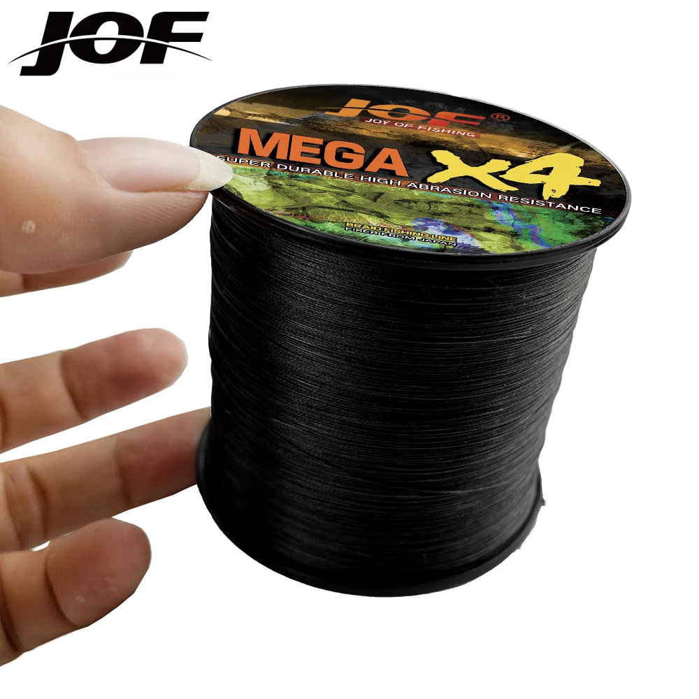 

Леска плетеная из ПЭ, 4 нити, 500 м, 10LB-80LB