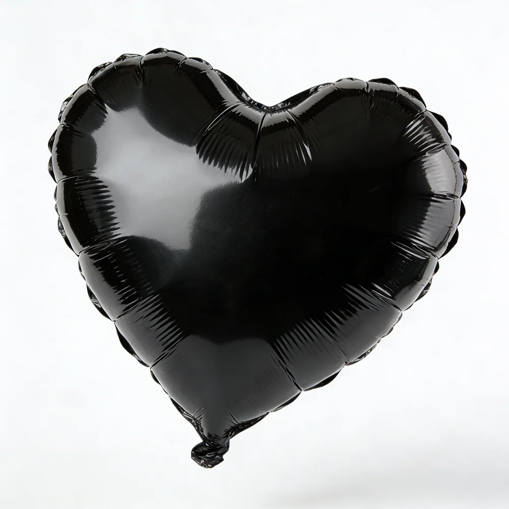 6 Stück 18 Zoll Herz Aluminium-Membranballons Hochzeitsdekoration Valentinstag Roségold Grün Silber Rot LOVE Heliumballon – Detail 5