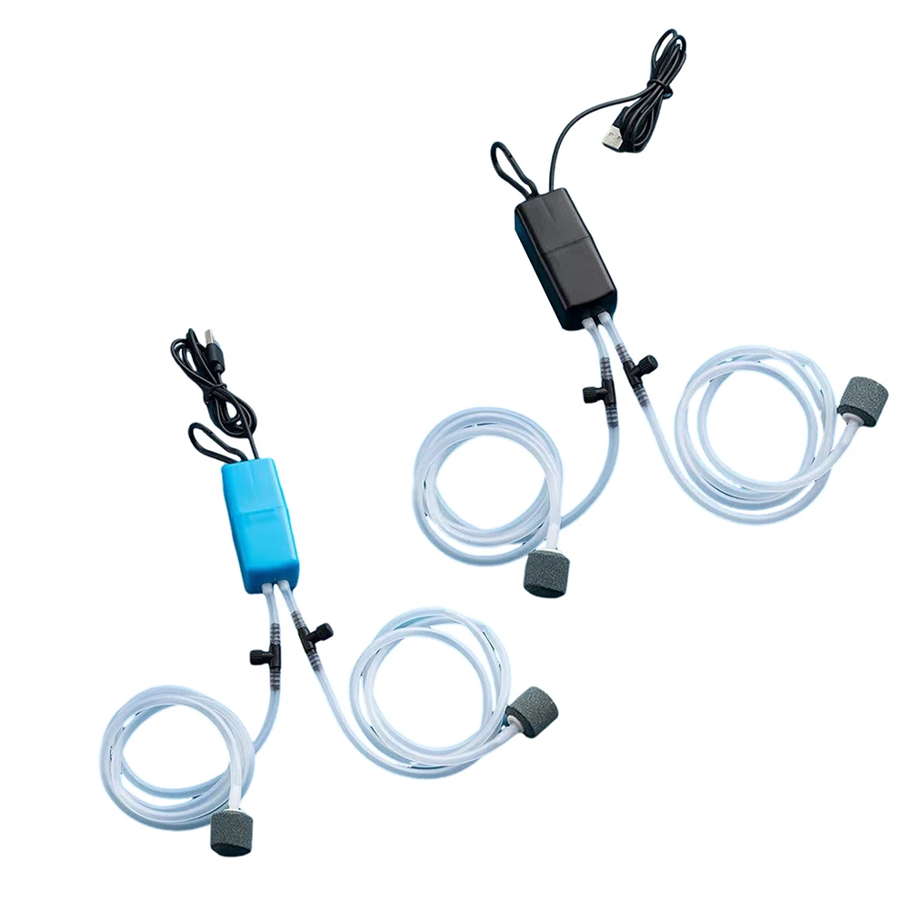 Title 8, Mini Aquarium Air Pump Kit Oxygen Pump With Air...