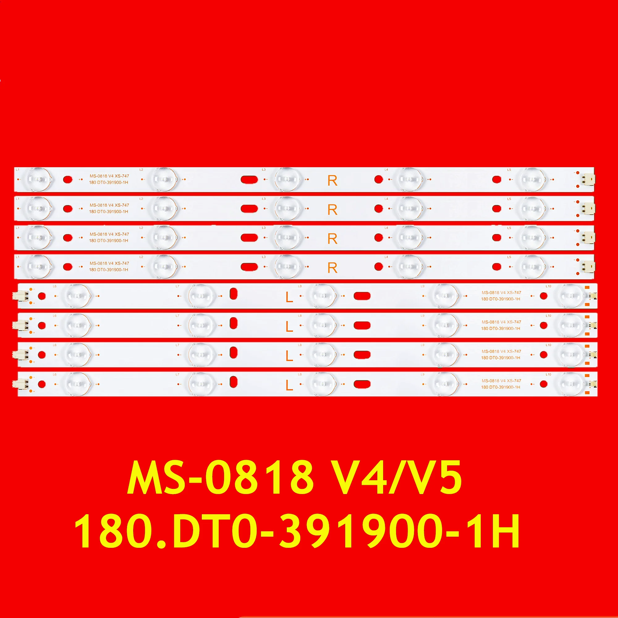 LED Strip for H39D7000E H39D7100E LE100S15FM 39LEM-1027/TS2C 39LES64 39LEE30T2 39LEE31T2 LED3903 LE100N1HMD MS-0818 V4 V5