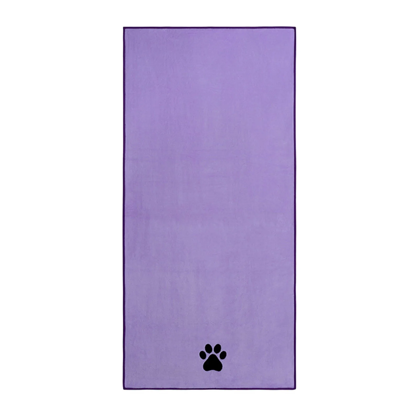 Plush Microfiber Embroidered Pet Towel - Ultra Soft & Absorbent Blanket