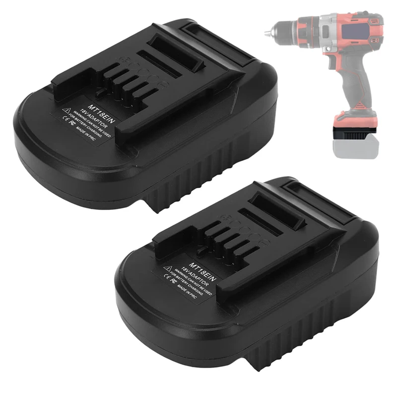 Adattatore 1/2Pcs Per Makita 18V A Per Einhell 18V Convertitore Di Ricambio Per Batteria Agli Ioni Di Litio Per Uso Trapano Per Utensili Elettrici Ein