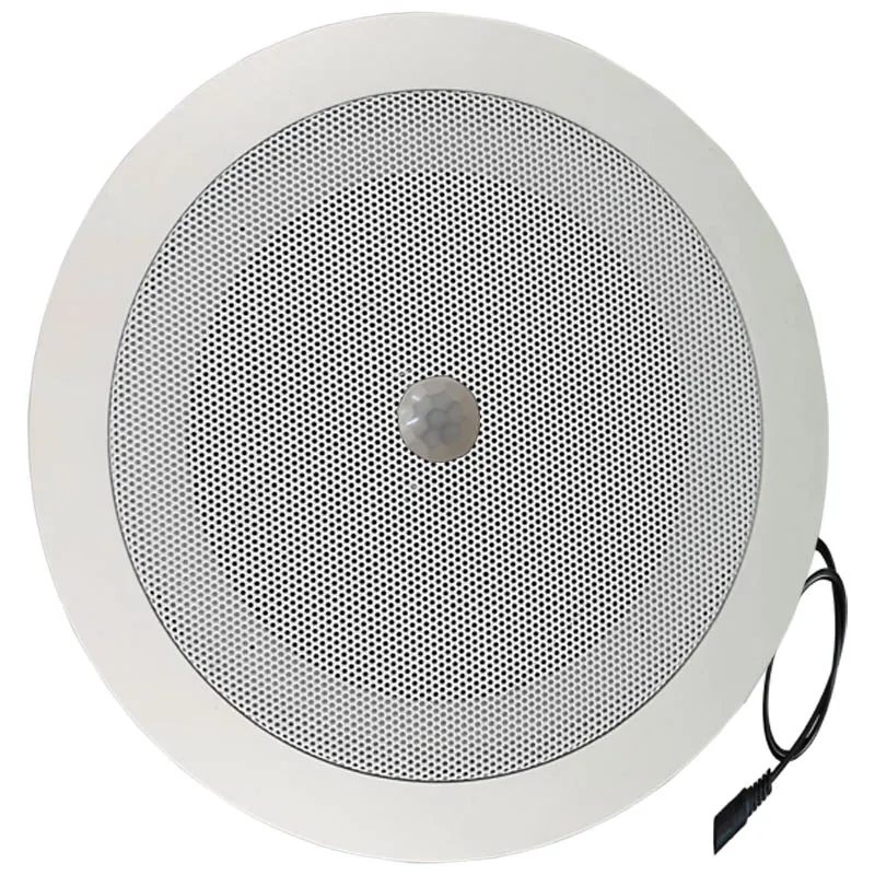 10W Indoor Entrance PIR Human Infrared Movement Detection Voice Prompt Ceiling Speaker