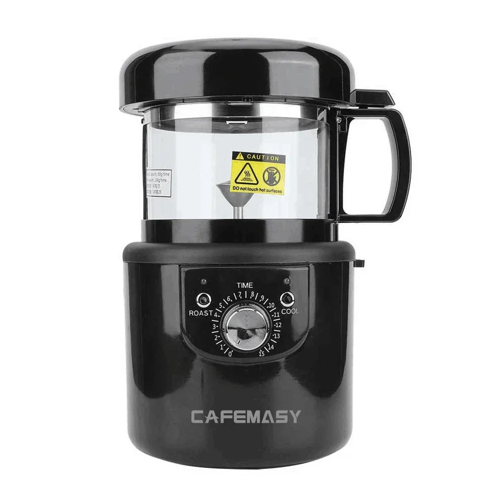 Home Coffee Roaster 2 in1 Roasting & Cooling Electric No Smoke Coffee Bean Baking Roasting Machine Full Automatic Roaster
