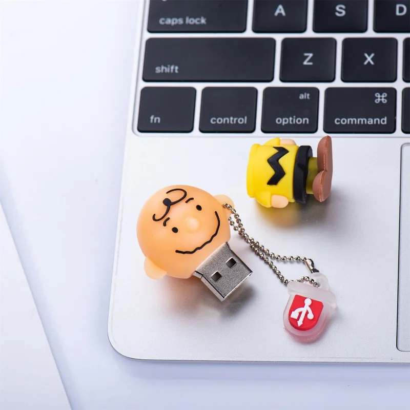 SNOOPY - めだちゃんチャーリーブラウン ポーセリンフィギュア usbメモリー S7ca8fbe0b7b2449d94bbd5c0028b2