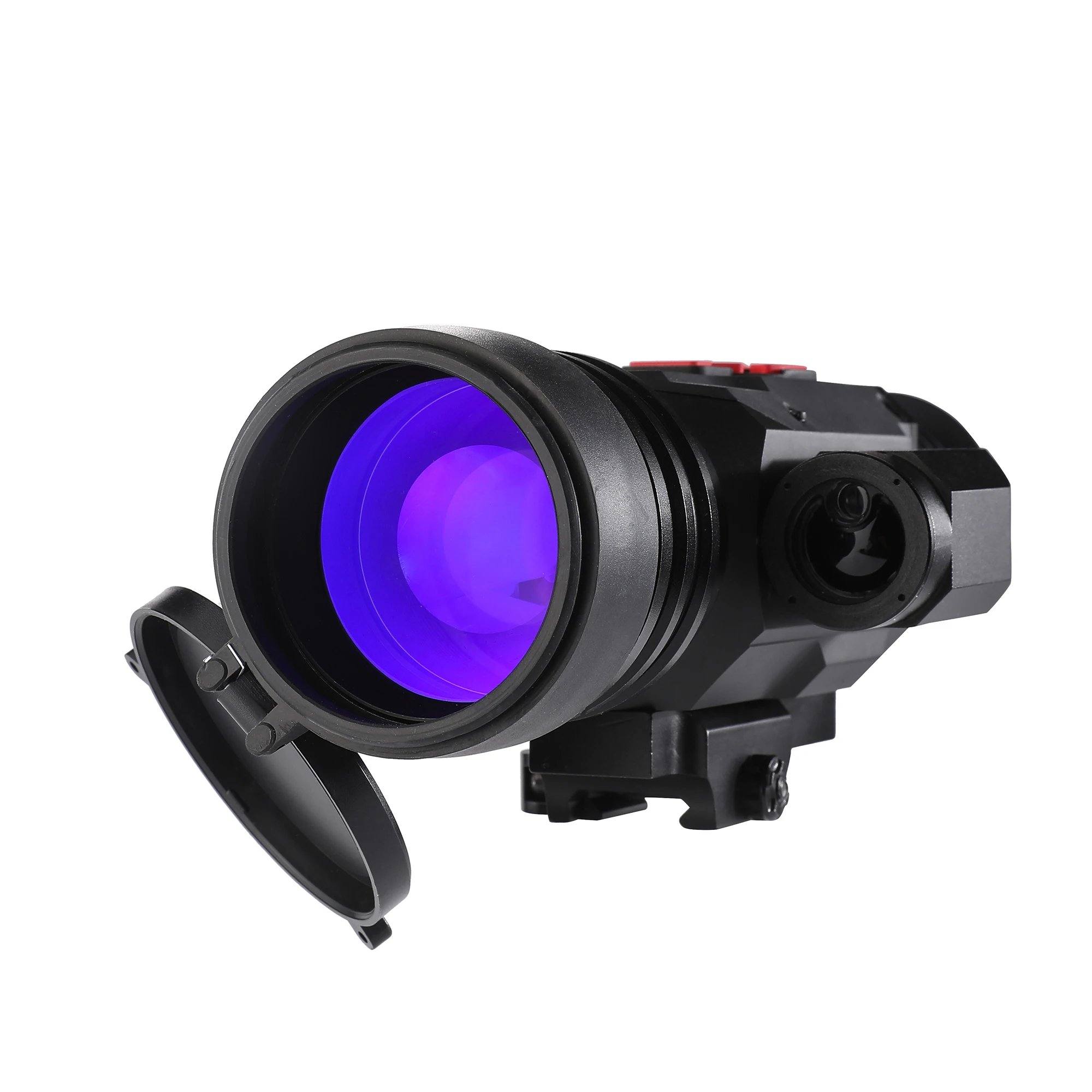 HTS35/55X Laser Ranging Thermal Night Vision Riflescope for Hunting One Click Zero Position Reticle Multi-Function Thermal Scope