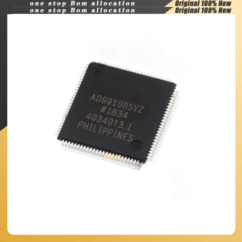 

1-5PCS/LOT AD9910BSVZ AD9910B 9910SVZ TQFP-100 MStock NEW Original