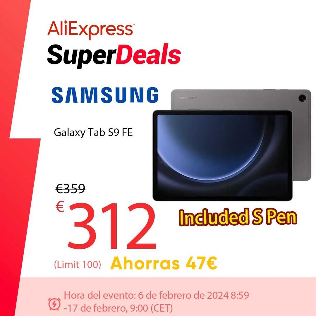 Samsung-Tableta Galaxy Tab S9 FE X510 Exynos 1380, dispositivo con pantalla de 10,9 pulgadas, Android, WIFI, batería de 8000mAh, resistente al agua IP68, con bolígrafo S