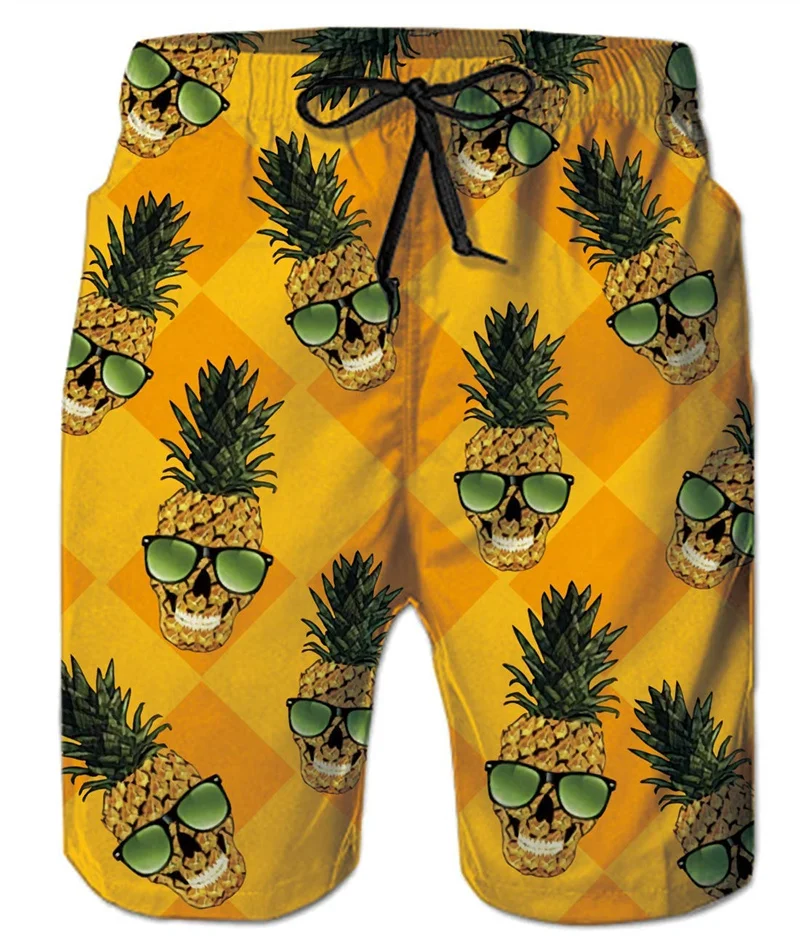 Funny Animal Dinosaur Beach Shorts Pants Men 3D Printing Surfing Board Shorts Summer Hawaii Swimsuit Swim Trunks Cool Ice Shorts 5