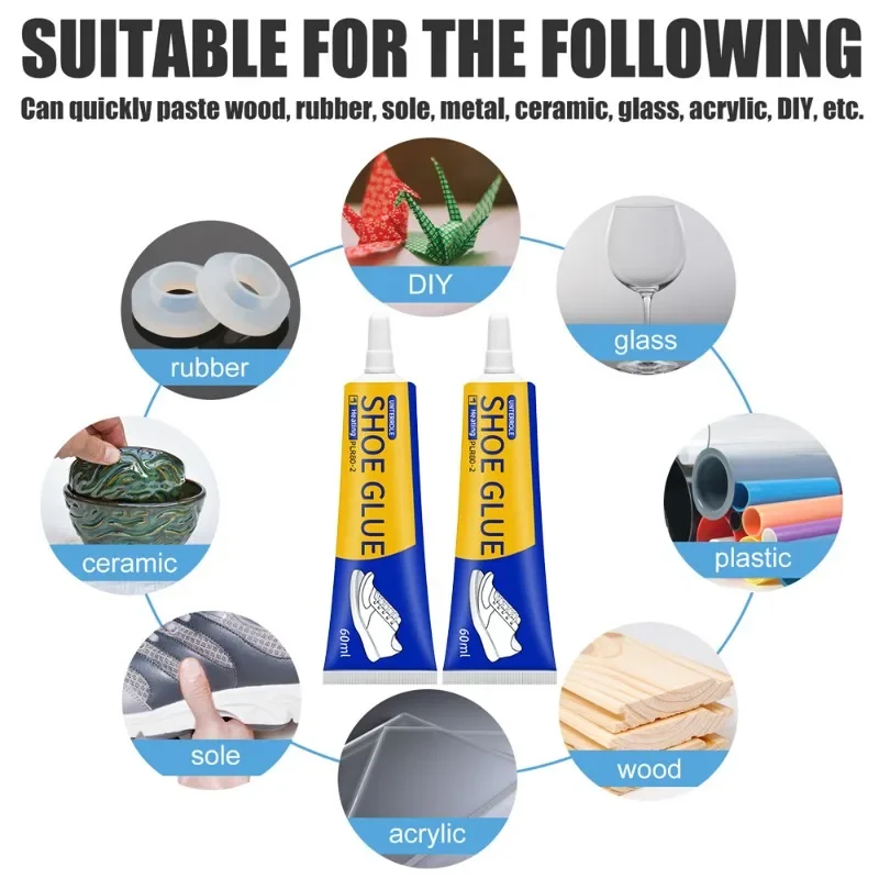Repair Adhesive 120/60ml Strong Shoe-Repairing Adhesive Shoemaker Universal Waterproof Professional Repair Tools