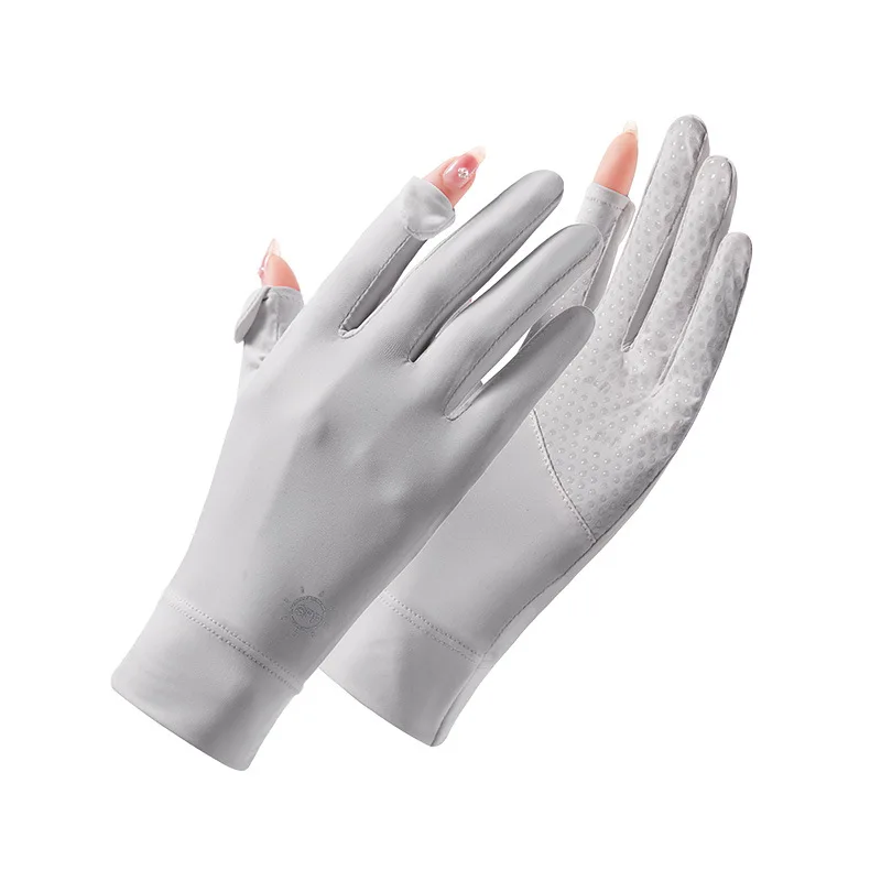 UPF 50+ Summer UV Protection Non-slip Cycling Gloves Sunblock Gloves Driving Gloves Outdoor Gloves for Women and Girls 5