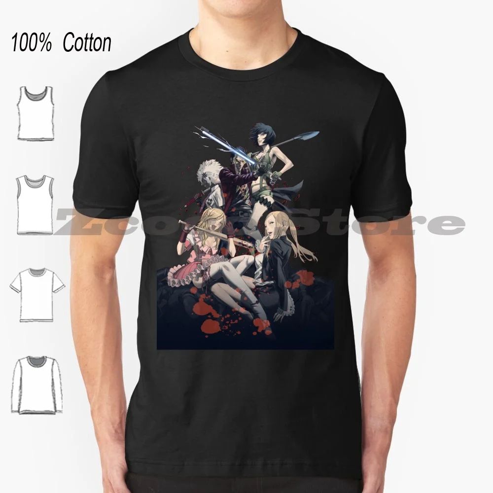 No More Heroes-Paradise T-Shirt 100% Cotone Uomo Donna Modello Personalizzato No More Heroes Heroes Paradise Grasshopper