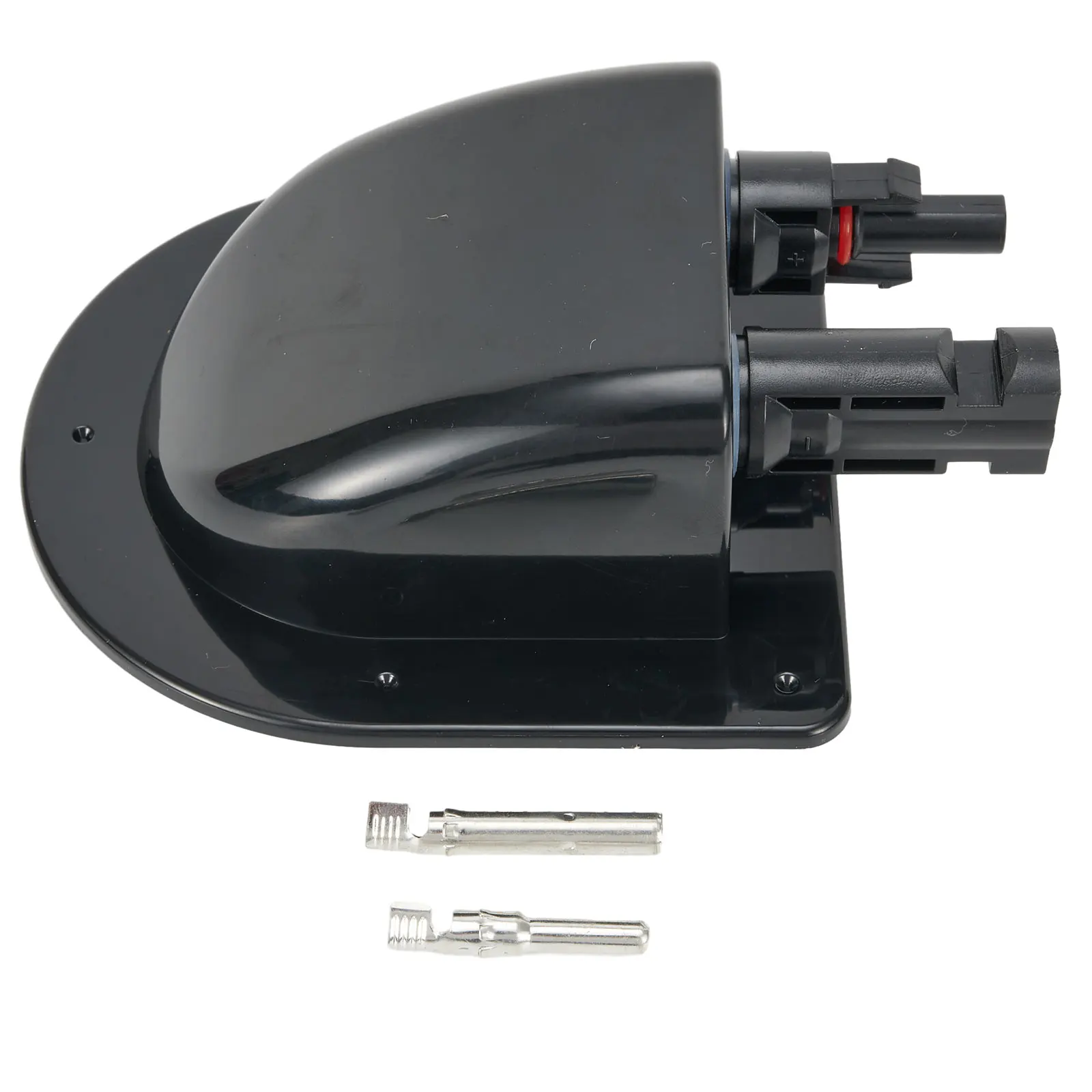 Description Picture 3 of itemPhotovoltaic RV Junction Box Double Hole Wire Cable Connector Solar Panels Sealing Box Waterproof For RV Caravan Motorhome Boats