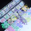 Iridescent Irregular Nail Glitter Flakes Nail Art Decoration AB Mermaid Broken Glass Foil For Manicure Design Nails Accessories 2
