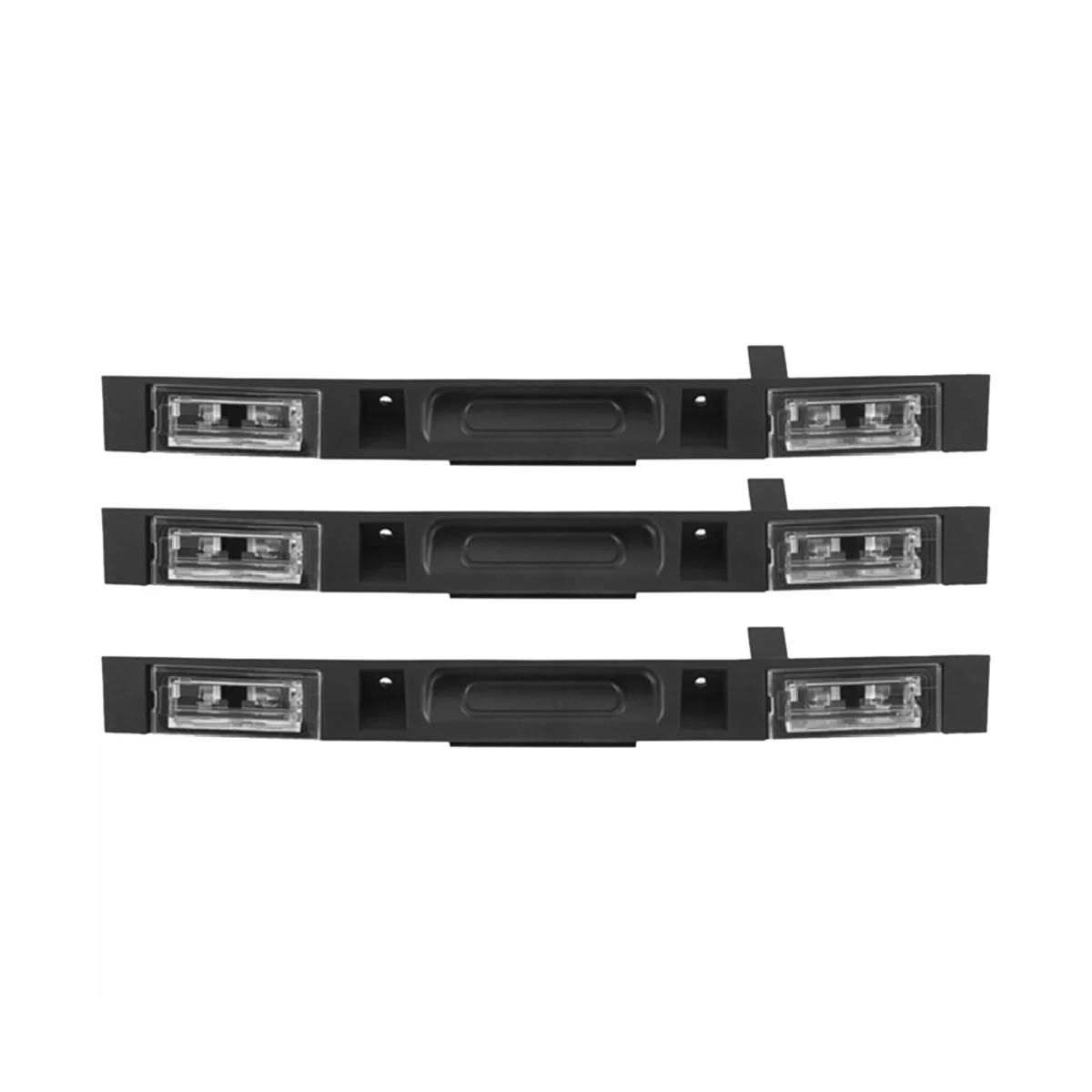 

3Pcs/Set Car Trunk Grip License Plate Light Trim Assembly for BMW X3 E83 2004-2010