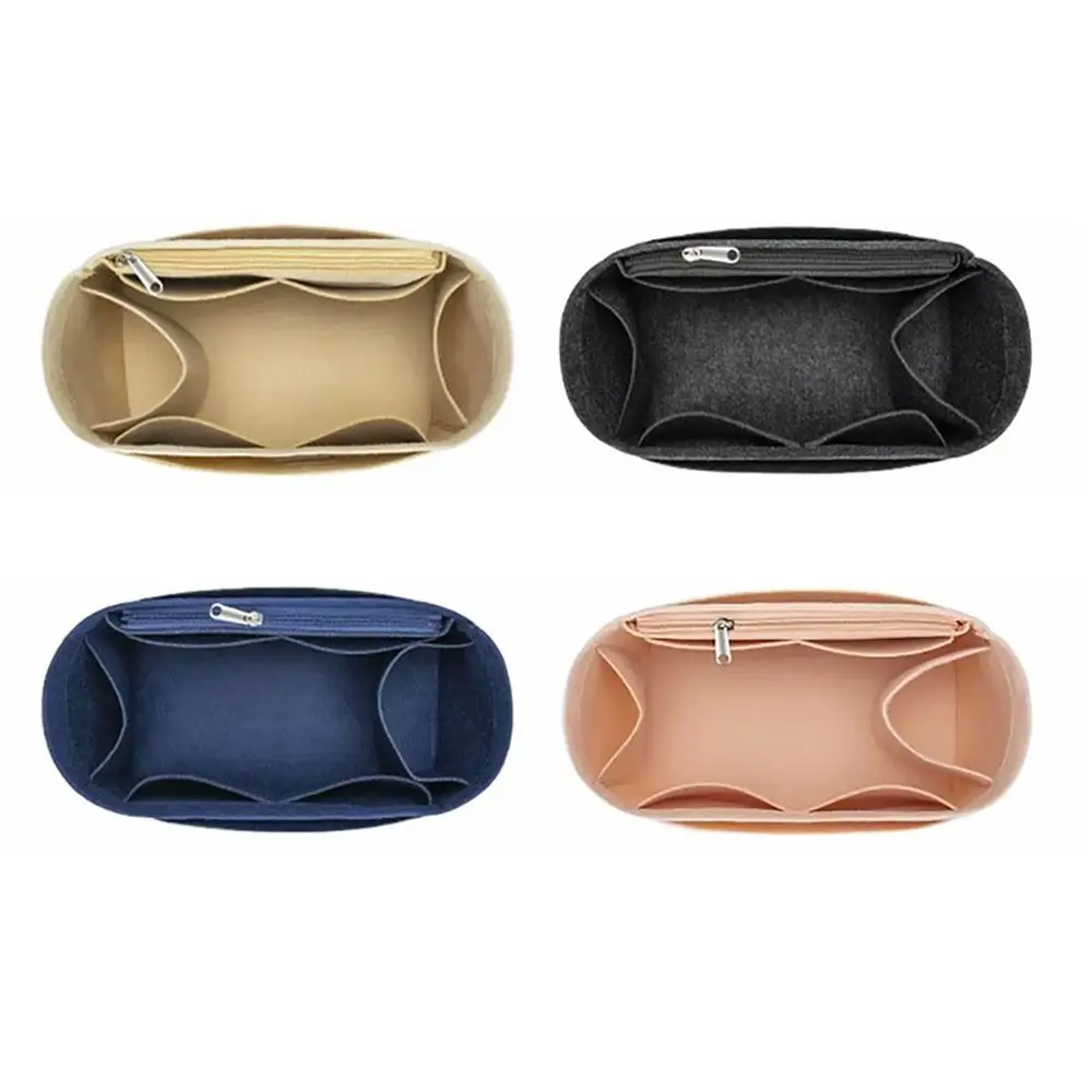 For Longchamp Durable Felt Handbag Insert Bag Storage Organization Internal Bag Portable Bag Support Bag Organiser
