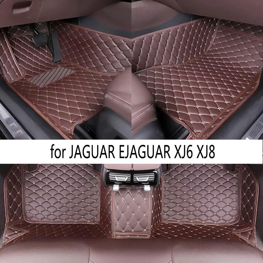 

CRLCRT Car Floor Mats for JAGUAR EJAGUAR XJ6 XJ8 XJL XK XK8 XKR X-Type Super V8 E-PACE F-PACE XF Auto Accessories Interior Detai