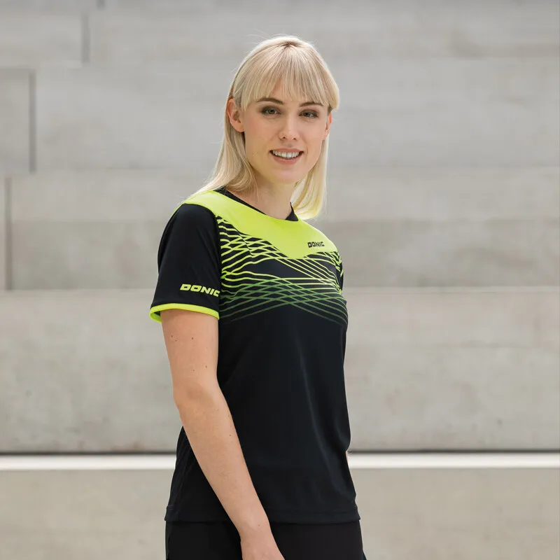 Donic t-shirt Table tennis clothes sportswear jersey female women Sport tops quick dry short sleeve