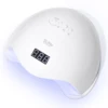 YIKOOLIN UV LED Nail Lamp 48W for Professional Saloon Fast Nail Gel Dryer With 4 Timers Automatic Sensor LCD Display 1