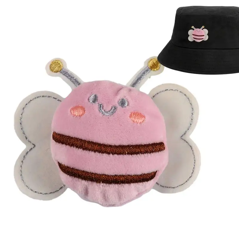 

Plush Animal Lapel Pins Plush Brooches Lapel Animal Corsage Pins Decorative Bee Brooches Lapel Badges For Scarves Clothing