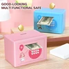 Children Fingerprint Password Box Piggy Bank Atm Toy Colorful Kids Money Steel Electronic Digital Deposit Safe Box Toys Gifts 2