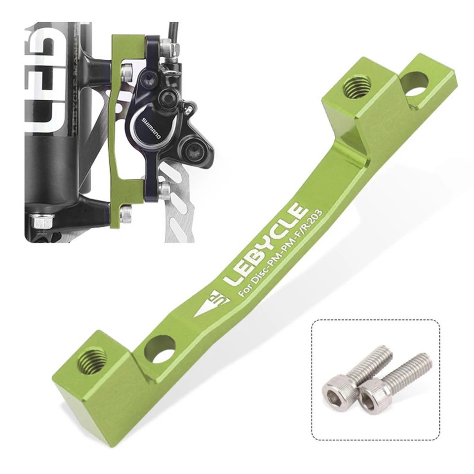 Adaptateur Frein Disque Vélo 180mm - Convertisseur Montage Post Mount Pour VTT Et Vélo De Route - Alliage Aluminium
