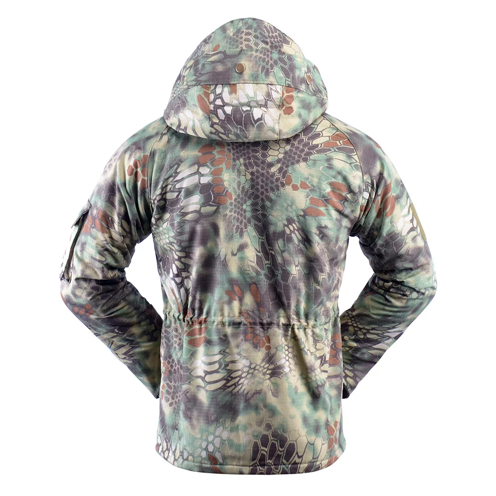 10 Colors F/W Men's Jacket Windbreaker Winter Warm Fleece Camouflage Coat Winter Fleece Lining Thick Hunting Jacket For Men