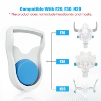 Sangles de fixation magnétiques à déconnexion rapide pour masque CPAP, 10-20 pièces/ensemble, compatibles avec AirFit F20 F30 N20 5
