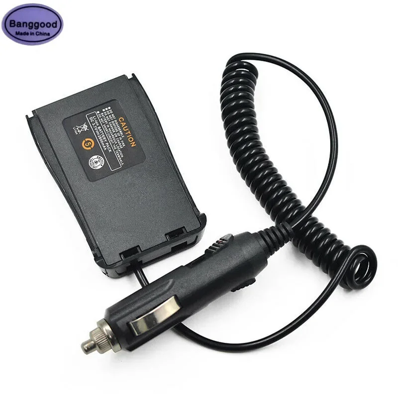 DC 12V Car Charger Battery Eliminator Adapter for Baofeng BF-C1 BL-1 H777 BF888S BF-888S BF-666S BF-777S BF777S Walkie Talkie