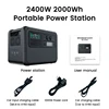2400W Portable Power Station 2048Wh Lifepo4 Battery Outdoor Pure Sine Wave Energy Storage Home Emergency Power Supply Station ﻿ 2