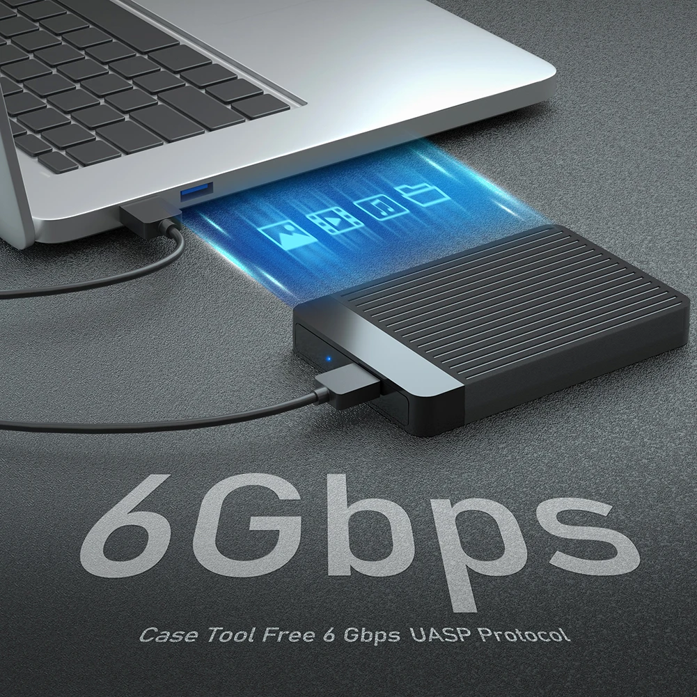 2.5inch USB3.0 3.1 Hard Drive Case External hd case enclosure usb to sata hard drive box pocket for hdd 2.5 ssd notebook adapter external hard drive case ssd enclosure external hard drive box hard disk case hard drive enclosure hdd case enclosure