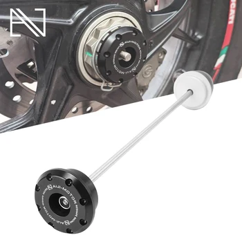 Moto Anteriore Asse Ruota Posteriore Forcella Crash Sliders per DUCATI MULTISTRADA 1200 1200S 1260 1260S V4 Pikes Peak