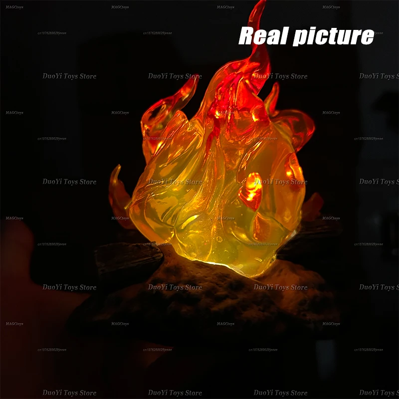 Calcifer Luce Notturna, Lampada Desktop Modello Ornamenti, Carino Anime Calcifer Luce Notturna, Lampada Desktop Modello Ornamenti, Carino Anime
