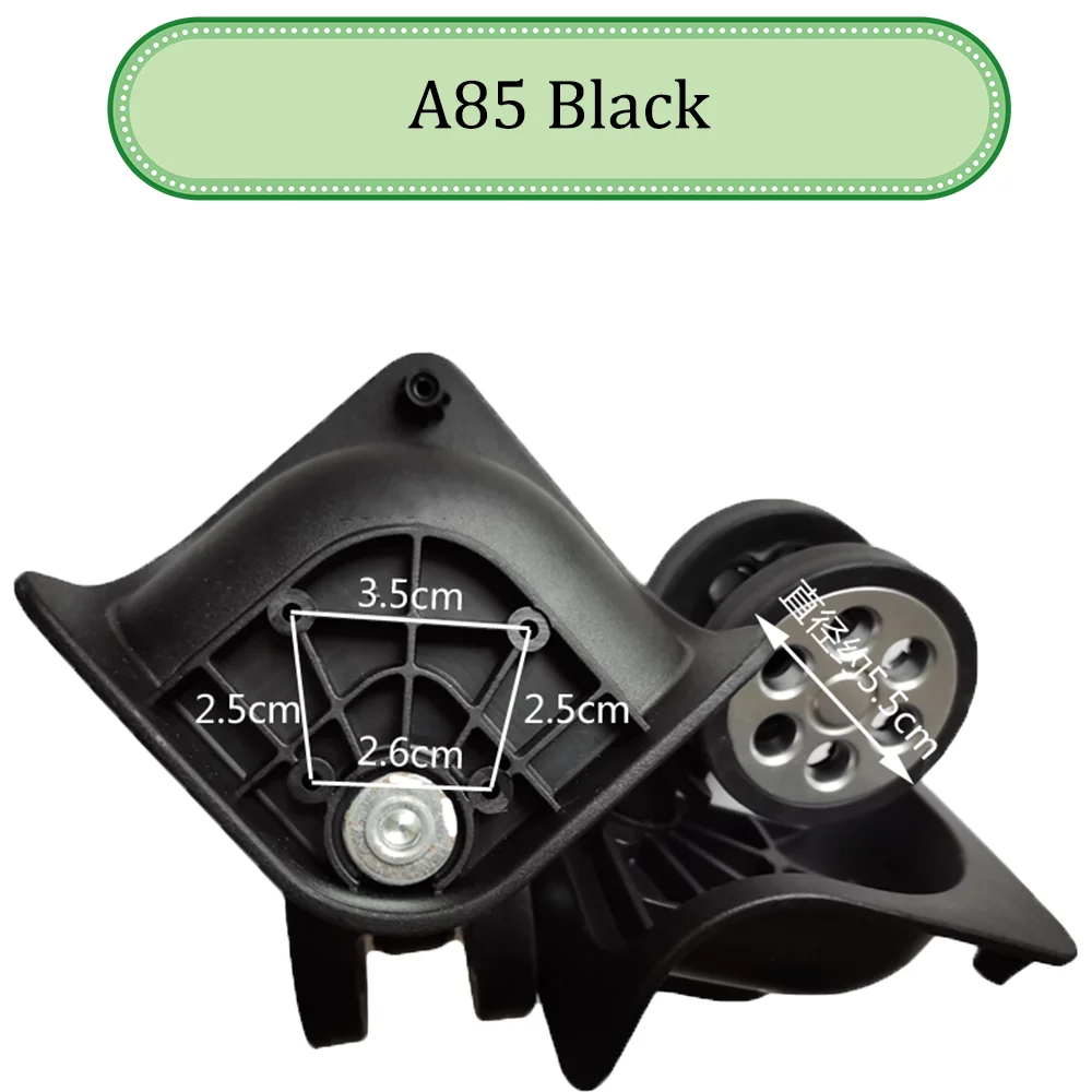 Suitable For Hongri A85 Universal Wheel Trolley Case Wheel Replacement Luggage Pulley Sliding Casters wear-resistant Repair