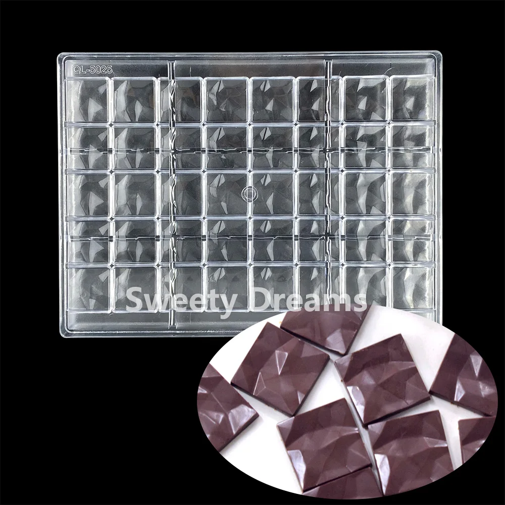 

3D Polycarbonate Chocolate Molds For Cake Candy Jelly Pastry Confectionery Kitchen Baking Pastry Tools