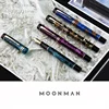 MAJOHN Final Craftsman M600S Pen, Resin Plating, Big Bright Pointed Adult Student Writing Practice Ink Pen, Gift Box Stationery 5