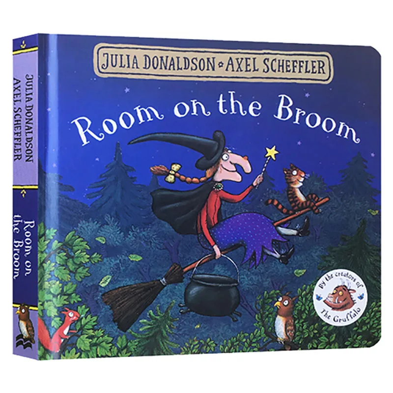 

Room on the Broom Board book English Children's Picture Book for kinds Early Learning English Storybook new hot livros libros