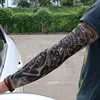 Arm Warmer Unisex Quick Dry UV Protection Outdoor Temporary Fake Tattoo Sleeve Running Arm Skin Protective Nylon Tattoo Sleeves 2