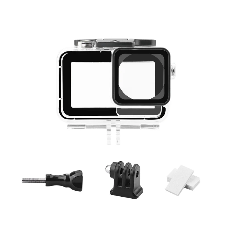 

For DJI ACTION4/3 Waterproof Case Camera Diving Case 40 Meters Underwater Shooting Accessories