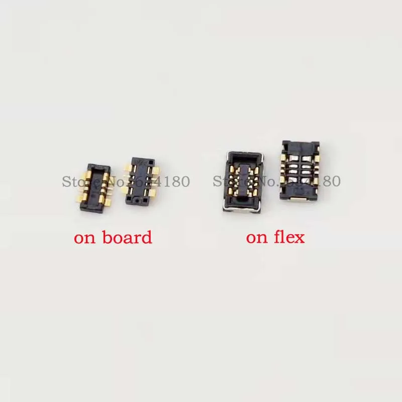 

10pcs FPC Connector Battery On Board For Samsung Galaxy A10 A105F A105FD A20 A205 A205F FN A30 A305 A305F Clip Holder On Flex