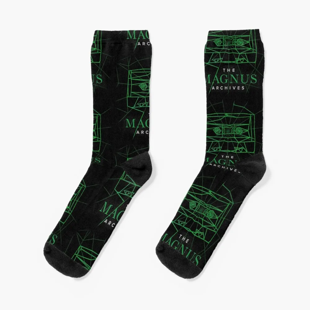 

[Transparent] The Magnus Archives Logo (Season 5) Socks warm winter hip hop Socks Male Women's