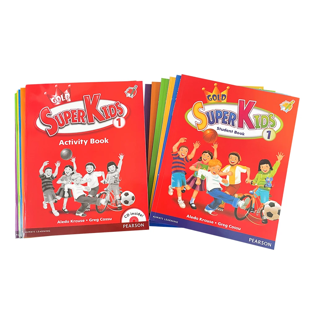 (新品)スーパーキッズSuper Kids 1-3  計6冊CD付き