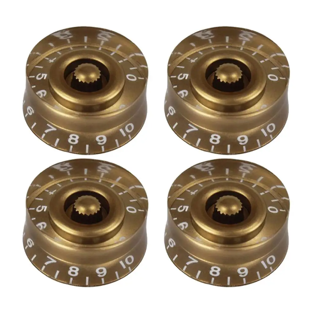 

4 Pieces ​​Control Knobs for Guitar Unique Gift for Men,