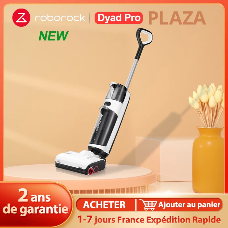 45 code DYADP45 Roborock Aspirateur Sec Et Humide Sans Fil Dyad Pro 45-code-dyadp45-roborock-aspirateur-sec-et-humide-sans-fil-dyad-pro