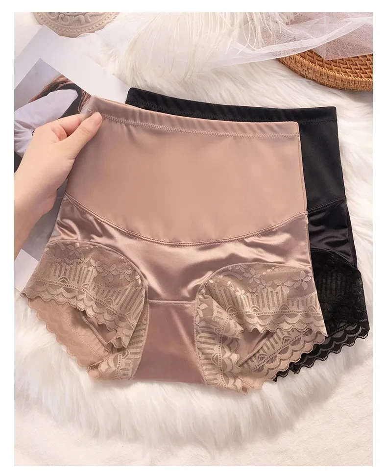 Description Picture 4 of itemSeamless High Waist Lace Slimming Underwear Postpartum Shapewear Panties Women's Abdomen Butt Lifter Briefs Body Shaping Pants