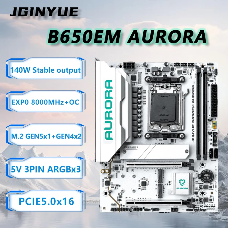 Placa Mãe JGINYUE B650M Aurora