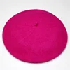 New Fashion  Solid Color Warm Wool Winter thin wool Women Girl Beret French Artist Beanie Hat  Cap For Female CL0053 3